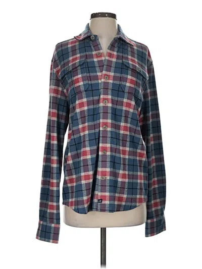 Pre-owned Johnnie-o Long Sleeve Button Down Shirt In Blue