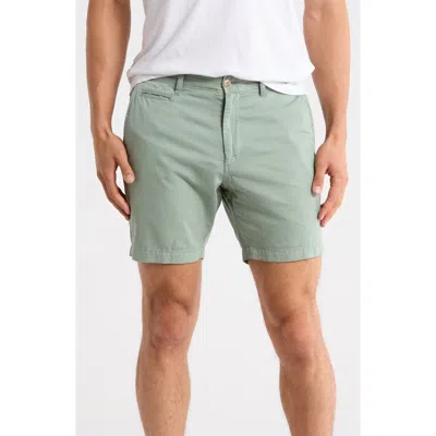 Johnnie-o Melrose Cotton & Linen Shorts In Blue