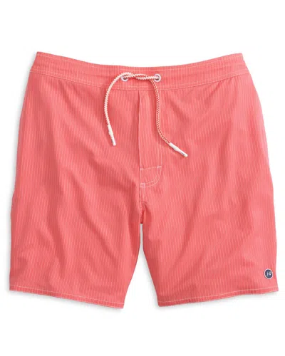 Johnnie-o Men's Low Tide Short In Rouge Red In Multi