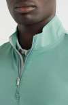 Johnnie-o Motion Performance Quarter Zip Pullover In Blue
