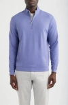 Johnnie-o Motion Performance Quarter Zip Pullover In Blue