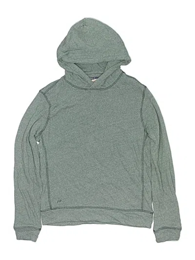 Pre-owned Johnnie-o Kids' Pullover Hoodie In Green