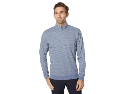 Johnnie-o Skiles Performance 1/4 Zip In Blue