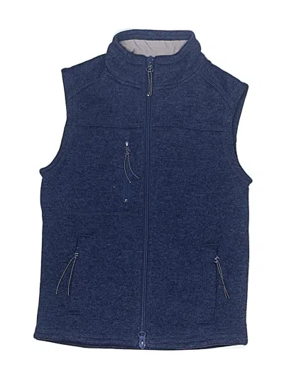 Pre-owned Johnnie-o Kids' Vest In Blue