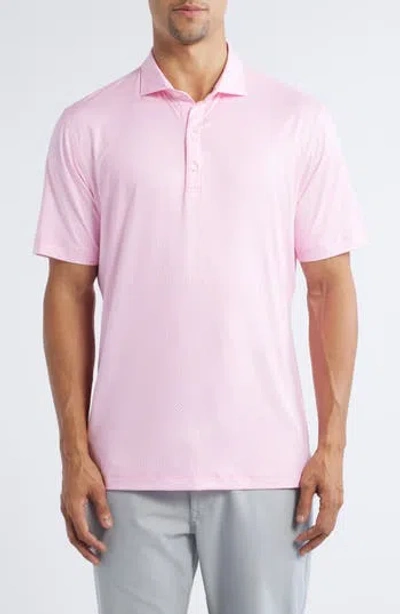 Johnnie-o Wesson Prep-formance Golf Polo In Pink