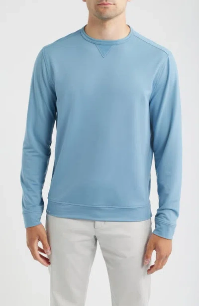 Johnnie-o Willard Crewneck Sweatshirt In Blue