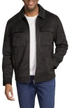 Johnny Bigg Affleck Faux Suede Jacket