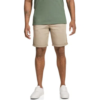 Johnny Bigg Charlie Stretch Canvas Shorts In Taupe