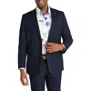 Johnny Bigg Diego Stretch Birdseye Suit Jacket In Royal