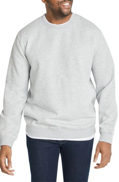 Johnny Bigg Elliot Jacquard Sweatshirt In Grey