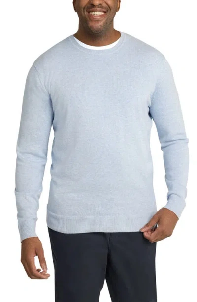 Johnny Bigg Essential Cotton Crewneck Sweater In Sky