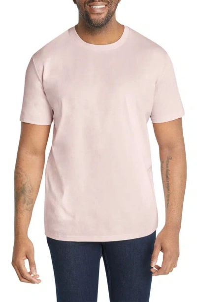 Johnny Bigg Essential Crewneck Cotton T-shirt In Seashell