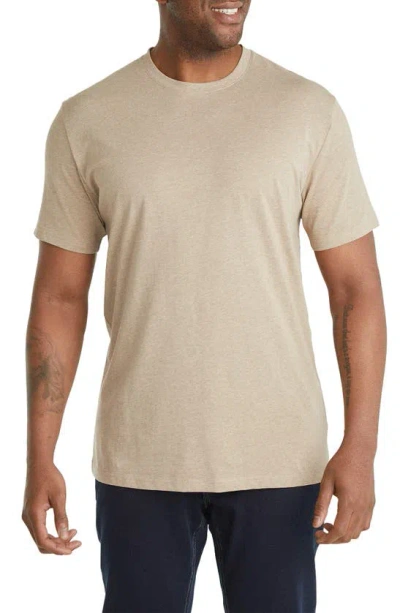 Johnny Bigg Essential Crewneck Cotton T-shirt In Stone