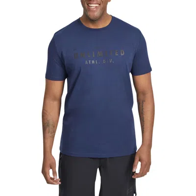 Johnny Bigg Graphic Active T-shirt In Navy