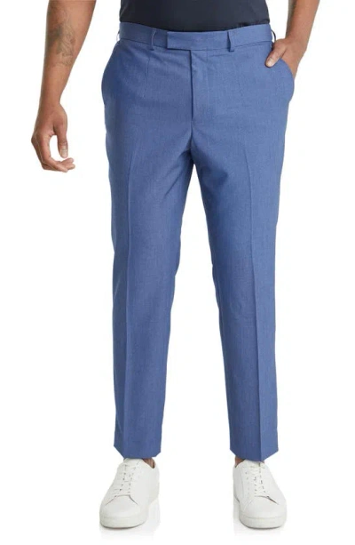 Johnny Bigg Moore Hyperstretch Slim Fit Trousers In Azure
