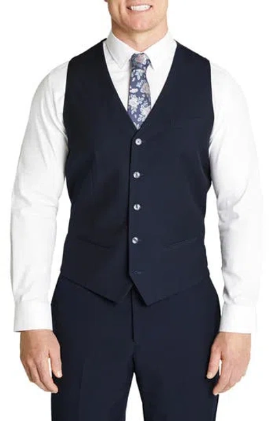 Johnny Bigg Ramond Waistcoat In Blue