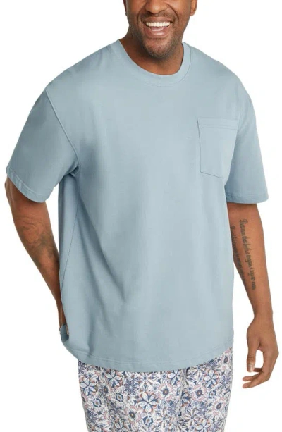 Johnny Bigg Relaxed Fit Cotton Pocket T-shirt In Sky