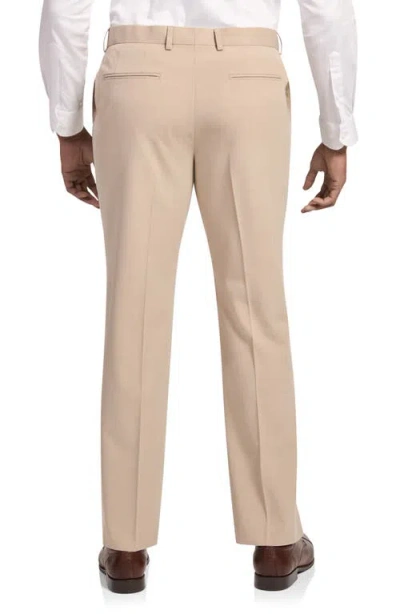 Johnny Bigg Tanner Flat Front Dress Pants In Beige