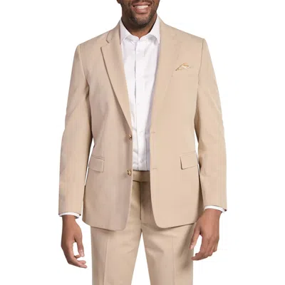 Johnny Bigg Tanner Stretch Suit Jacket In Beige