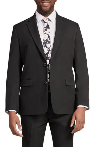 Johnny Bigg Tanner Stretch Suit Jacket In Black