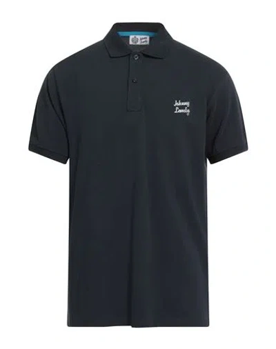 Johnny Lambs Man Polo Shirt Midnight Blue Size S Cotton