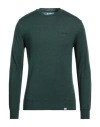 Johnny Lambs Man Sweater Dark Green Size Xxl Wool In Green
