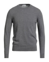 Johnny Lambs Man Sweater Grey Size M Cashmere