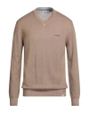 Johnny Lambs Man Sweater Khaki Size Xxl Wool