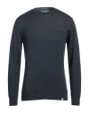Johnny Lambs Man Sweater Navy Blue Size 3xl Wool