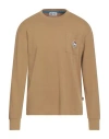 Johnny Lambs Man T-shirt Camel Size Xxl Cotton In Blue