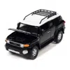 Johnny Lightning 1-64 Scale 2007 Toyota Fj Cruiser Black Diamond With White Top & Roofrack Classic Gold Collection Se