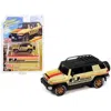 Johnny Lightning 1 To 64 Scale 2007 Toyota Fj Cruiser Beige With Stripes & Black Top With Roofrack Limited Edition To