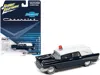 Johnny Lightning 1957 Chevrolet Hearse Metisse Blue Metallic With White Top 1/64 Diecast Model Car By Johnny Lightnin