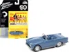 Johnny Lightning 1962 Sunbeam Alpine Convertible Lake Blue James Bond 007 "dr. No" (1962) Movie "pop Culture" Series