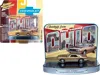 Johnny Lightning 1967 Chevrolet Camaro Gold With Gold Interior With Collectible Tin Display "the First Chevrolet Cama