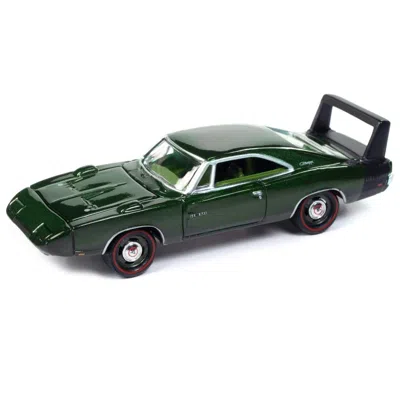 Johnny Lightning 1969 Dodge Charger Daytona Dark Green Metallic With Green Interior Mecum Auctions Pop Culture 2024 R