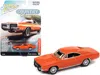 Johnny Lightning 1969 Dodge Charger R/t Orange "country Charger" 1/64 Diecast Model Car By