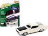 Johnny Lightning 1969 Ford Torino Talladega Wimbledon White With Matt Black Hood "classic Gold Collection" Series Lim
