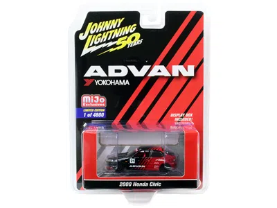 Johnny Lightning 2000 Honda Civic #21 "advan Yokohama" " 50th Anniversary" Limited Edition To 4800 Pi