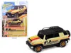 Johnny Lightning 2007 Toyota Fj Cruiser Beige With Stripes And Black Top With Roofrack Limited Edition To 4800 Pieces