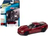Johnny Lightning 2012 Chevrolet Corvette Z06 Crystal Red Metallic "classic Gold Collection" Series Limited Edition To