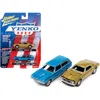 Johnny Lightning 2.75 X 2 In. 1-64 Scale 1967 Chevrolet Camaro Ss & 1972 Chevrolet Vega Stinger Yenko Cars Diecast Mo