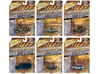 Johnny Lightning Military Set A Of 6 Pieces 2024 Release 2 Limited Edition Diecast Models By  In Multi