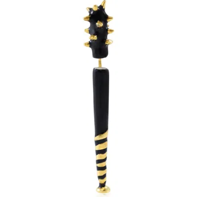 Johnny Nelson Barbarian Bat Single Earring In Gold