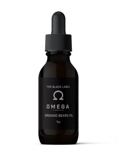 Johnny Slicks Omega Beard Oil In Transparent
