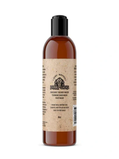 Johnny Slicks Organic Hand Whipped Beard Wash In Transparent