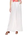 Johnny Was Acantha Wide Leg Linen Pant In White
