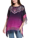 Shop Johnny Was Alani Silk Poncho