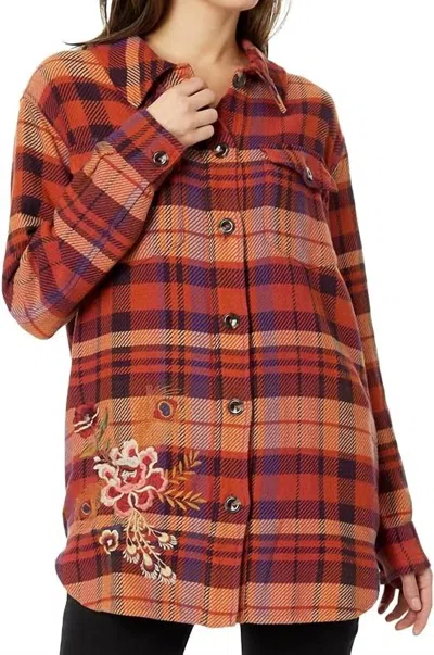 Johnny Was Ananke Shirt In Plaid In Multi