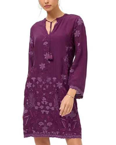 Johnny Was Ankah Slip Dress In Purple